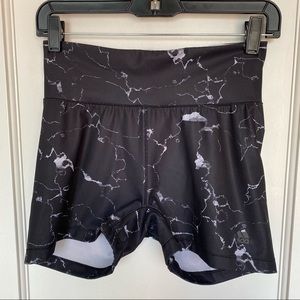 Adidas Marble Effect Bike Shorts